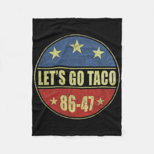 Cobertor De Velo Vamos Lá Taco Engraçado Trump Sempre Desiste 33 