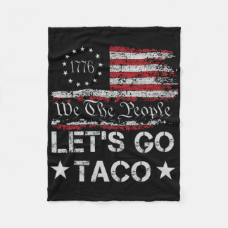 Cobertor De Velo Vamos Lá Taco Nós Bandeira Nós O Povo Retro Homens