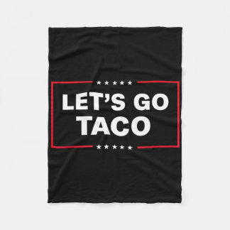 Cobertor De Velo Vamos Lá Taco Para Homens Mulheres Engraçado 