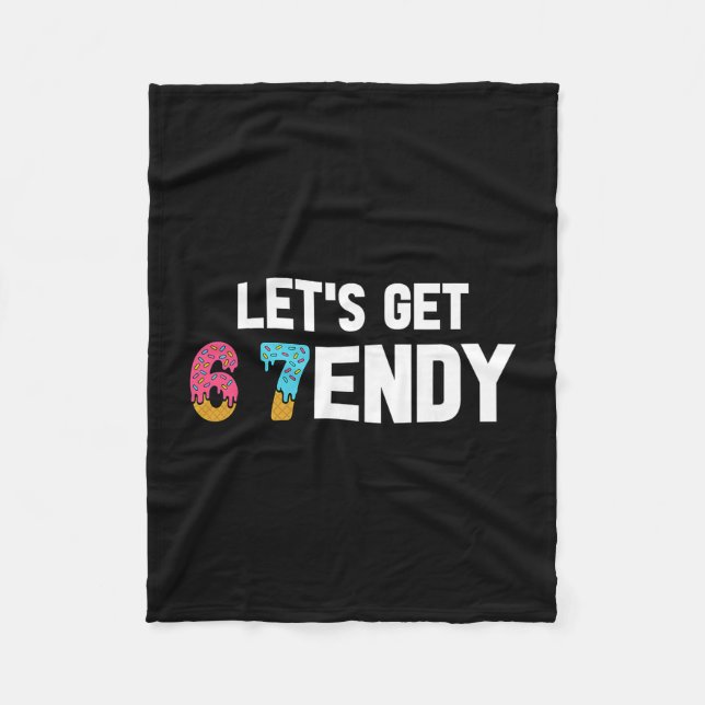 Cobertor De Velo Vamos Sorvete Sendy 67 7endy 6 7endy 67 Meme (Frente)