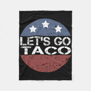 Cobertor De Velo Vamos Taco Sempre Fugir do Frango Piada Bandeira A