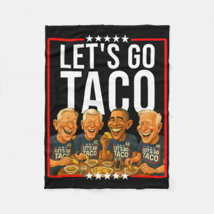Cobertor De Velo Vamos Vai Taco Taco negocia paródia política contr