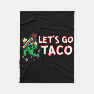 Cobertor De Velo Vamos Vai Taco Trump Sempre Fora 3