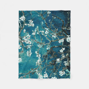 Cobertor De Velo Van Gogh Almond Blossoms : Teal Escuro