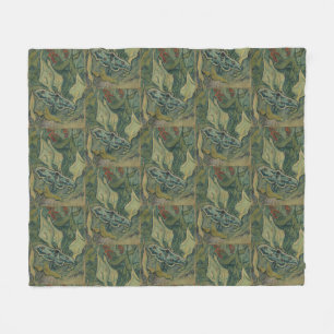 Cobertor De Velo Van Gogh Mariposa Gigante Pavão Vintage Arte da Na