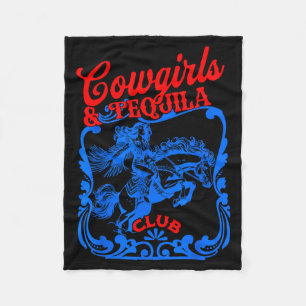 Cobertor De Velo Vaqueiras E Tequila Vintage Cauda Engraçado Beber 