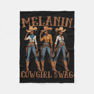 Cobertor De Velo Vaqueiras Melanina História Negra Africana Vaca Me