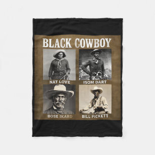 Cobertor De Velo Vaqueiro Negro Rodeio Western Melanina História Ne