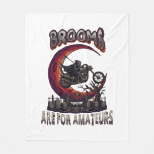 Cobertor De Velo Varredores Amadores Moto Grim Reaper Halloween R