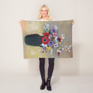 Cobertor De Velo Vase com Flores Mistas, Redon