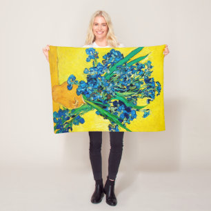 Cobertor De Velo Vase com irlandeses, Van Gogh