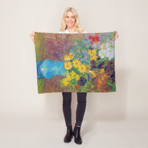 Cobertor De Velo Vase com margaridas e anêmonas, Van Gogh