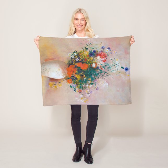 Cobertor De Velo Vase das Flores, Redon (In Situ)