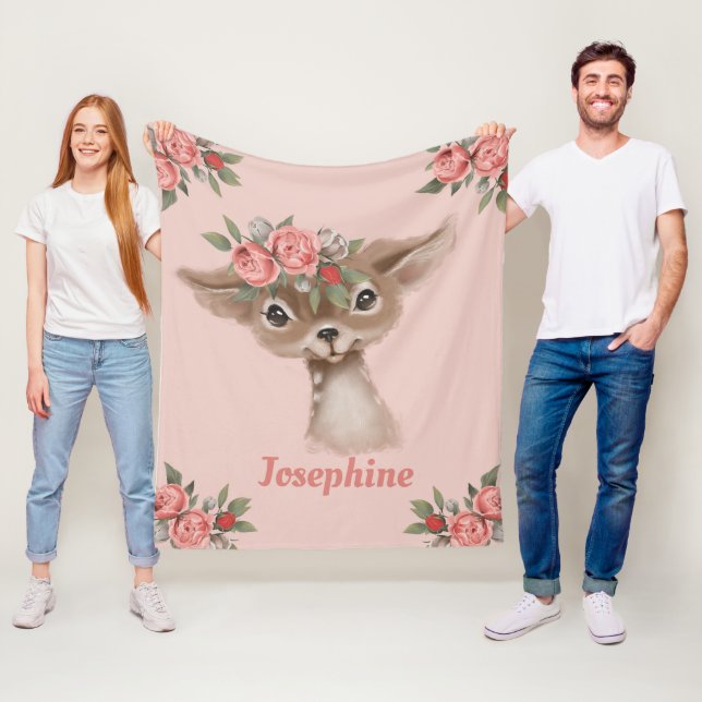 Cobertor De Velo Vedante Floral Rosa bonito (In Situ)