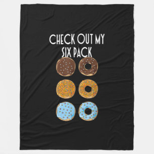 Cobertor De Velo Veja Meu Ginásio De Rosquinha De Seis Pacotes