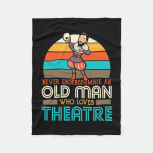 Cobertor De Velo Velho Que Ama Teatro