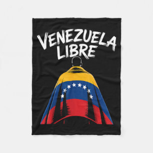 Cobertor De Velo Venezuela Livre 2026 Bandeira da Venezuela
