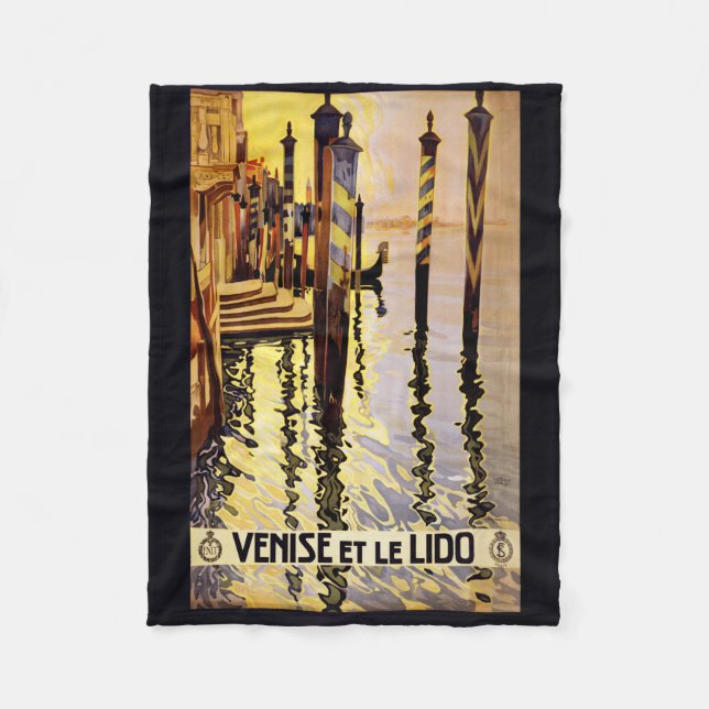 Cobertor De Velo "Venise et le Lido" (Frente)