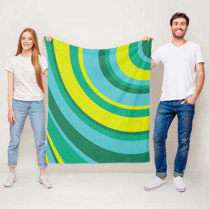 Cobertor De Velo Verde-Arco-Íris-Arco-Íris-Arco-Íris de 70 anos