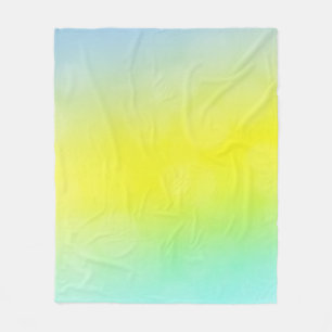 Cobertor De Velo Verde claro, abstrato amarelo coberto de fundo. C