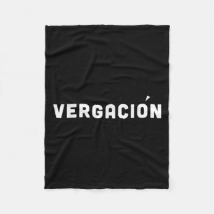 Cobertor De Velo Vergacion Venezuelano Engraçado Slang Dizendo
