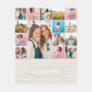 Cobertor De Velo Verificação 16 Fotografia moderna, mínima natural