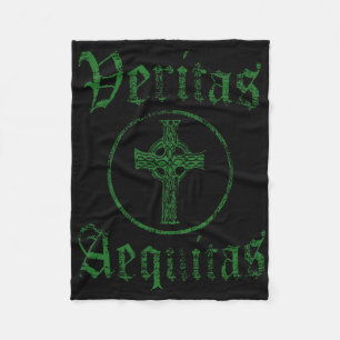 Cobertor De Velo Veritas Aequitas Oração Céltica da Verdade Justiça