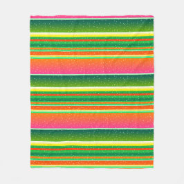 Cobertor De Velo Vermelho de Natal - original único listrado