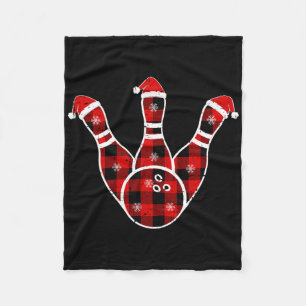 Cobertor De Velo Vermelho Preto Verde Xadrez Natal Esportes Boliche