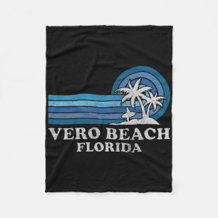 Cobertor De Velo Vero Beach Family Summer Vacage Vintage