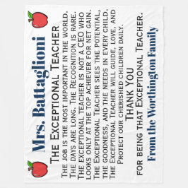 Cobertor De Velo Versão 3 Professor EXCEPCIONAL Obrigado