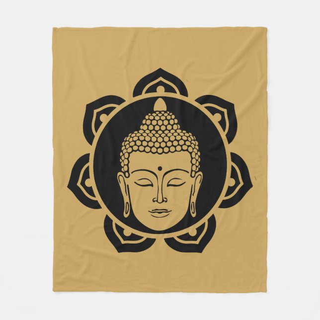 Cobertor De Velo Vesak Buddha Buda Purnima Dia Buda (Frente)