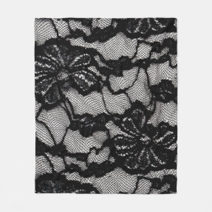 Cobertor De Velo Vestidos preto e branco abstrato como fundo