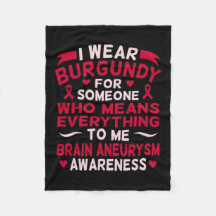 Cobertor De Velo Vestir Burgundy Para Alguém Causar Sensibilização 