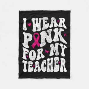 Cobertor De Velo Vestir Cor-De-Rosa Para A Sensibilização Do Meu Pr