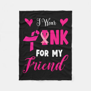 Cobertor De Velo Vestir Rosa Para O Meu Amigo Cancer De Mama Sensib