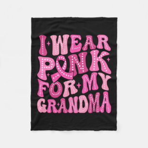 Cobertor De Velo Vestir Rosa Para O Suporte Da Família De Canceres 