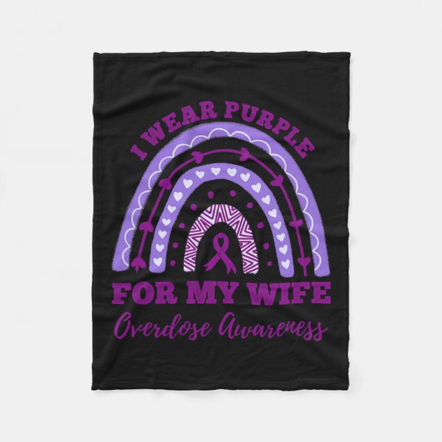 Cobertor De Velo Vestir Roxo Para A Minha Esposa Sensibilizar O Arc (Frente)