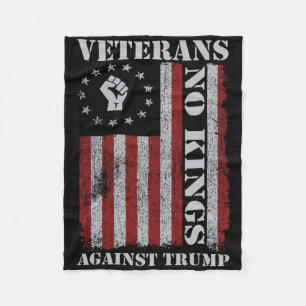 Cobertor De Velo Veteranos Militares Protestam Bandeira Sem Reis Am