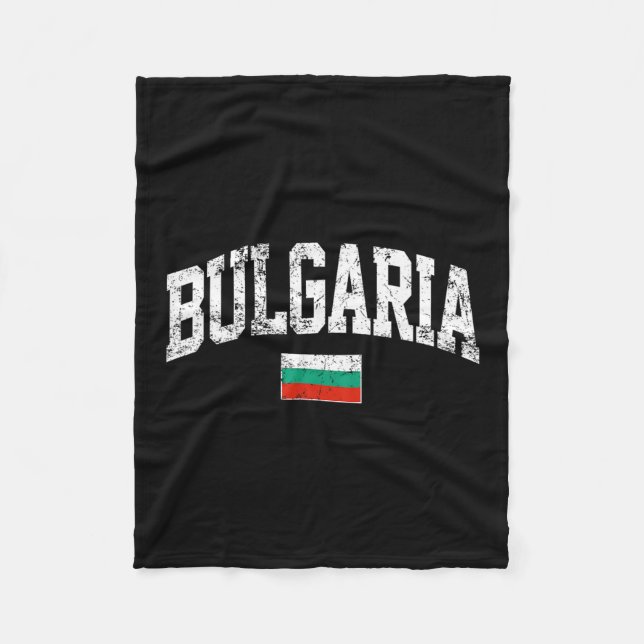 Cobertor De Velo Viagem à Bulgária Amigo Bulgária Presente Vac (Frente)