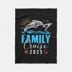 Cobertor De Velo Viagem de Cruzeiro em Família 2025 Cruzeiro de Mem