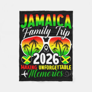 Cobertor De Velo Viagem de Família Jamaica 2026 Criando Memórias Ja