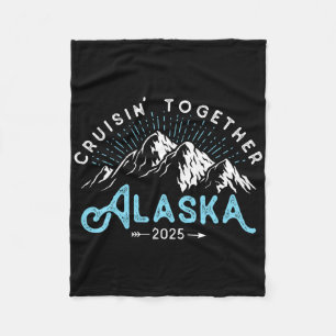 Cobertor De Velo Viagem de Férias Amigos da Família Alaska Cruise 2