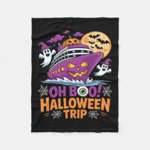 Cobertor De Velo Viagem de Halloween Oh Boo Fantasma Ts Navio Assus