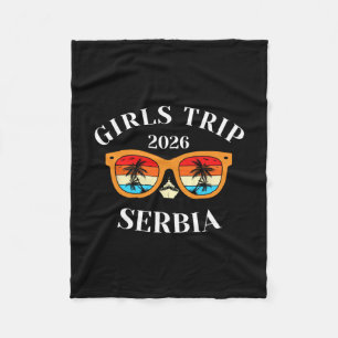 Cobertor De Velo Viagem de Meninas 2026 Sérvia Férias de Primavera 