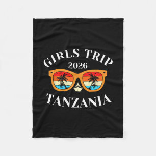Cobertor De Velo Viagem de Meninas 2026 Tanzânia Férias de Primaver