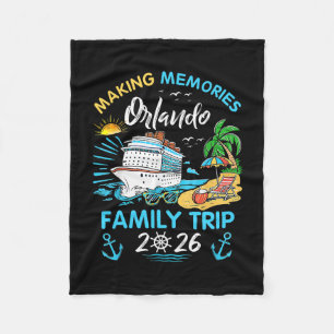 Cobertor De Velo Viagem em Família a Orlando 2026 Férias Criando Me