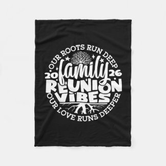 Cobertor De Velo Vibes de reunião familiar raízes profundas amor co