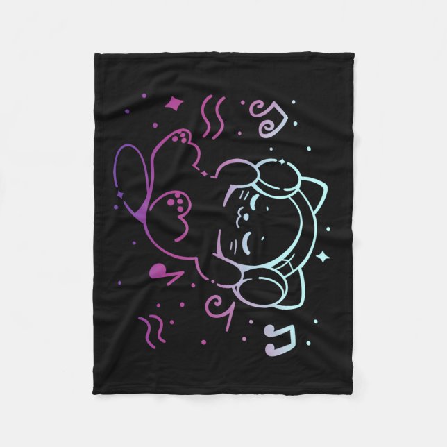 Cobertor De Velo Vibração com Música (Frente)