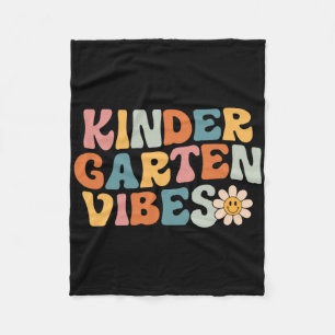 Cobertor De Velo Vibrações de Jardim de Infância - Equipe Kinder Re